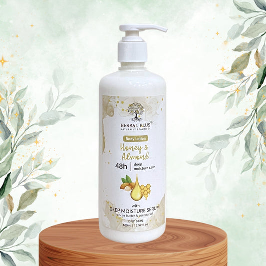 Herbal Plus Honey and Almond Body Lotion